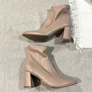 Marc Fisher Tan Heeled Boots